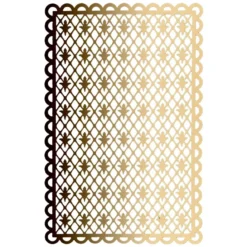 Laser-Kartenaufleger, Hintergrund, Französische Lilie, 14,8cm x 9,6cm, 220 g/m², 5 Farben, 20 Stück