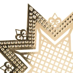 Laser-Kartenaufleger, Stern, Ø 13,9cm, 4 Farbtöne, 20 Stück