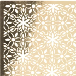 Laser-Kartenaufleger, Zierdeckchen Ornamente, 14,8cm x 10,5cm, 4 Farbtöne, 20 Stück