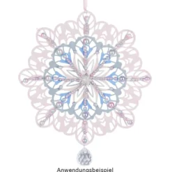 Laser-Kartenaufleger, Zierdeckchen, Ornament 5, Ø 14cm, 220 g/m², 5 Farben, 20 Stück