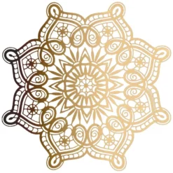 Laser-Kartenaufleger, Zierdeckchen, Ornament 4, Ø 14cm, 220 g/m², 5 Farben, 20 Stück