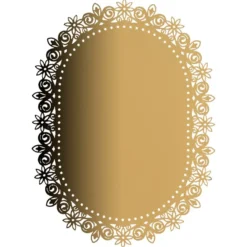 Laser-Kartenaufleger, Zierdeckchen, Ornament 17, 14cm x 10,3cm, 220 g/m², 5 Farbtöne, 20 Stück