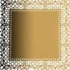 Laser-Kartenaufleger, Zierdeckchen, Ornament 13, 14cm x 14cm, 220 g/m², 5 Farbtöne, 20 Stück