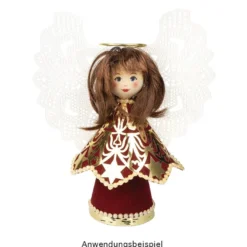 Laser-Kartenaufleger, Zierdeckchen, Ornament 15, Ø 14cm, 220 g/m², 5 Farbtöne, 20 Stück