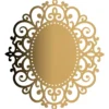 Laser-Kartenaufleger, Zierdeckchen, Ornament 11, 11,5cm x 10,5cm, 220 g/m², 5 Farbtöne, 20 Stück
