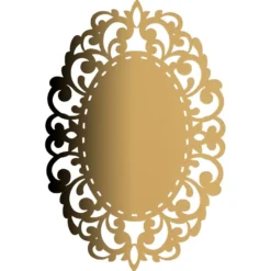 Laser-Kartenaufleger, Zierdeckchen, Ornament 10, 14cm x 9,2cm, 220 g/m², 5 Farbtöne, 20 Stück