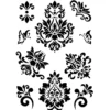 Laser-Kunststoff-Schablone, DIN A4, Ornamente 3