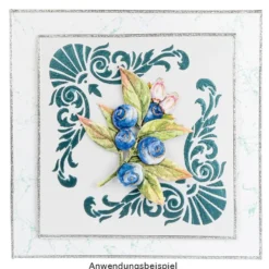 Laser-Kunststoff-Schablone, DIN A4, Ornamente 2