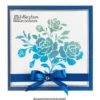 Laser-Kunststoff-Schablone, DIN A4, Rosen-Ornamente 2