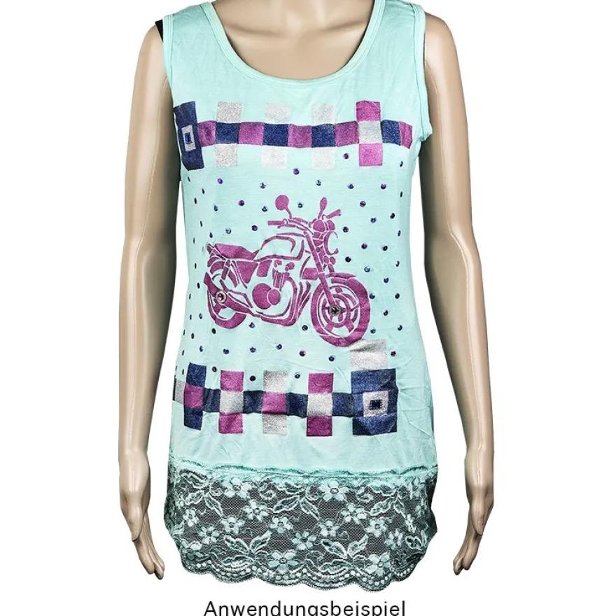 Laser-Kunststoff-Schablone, DIN A4, Bike
