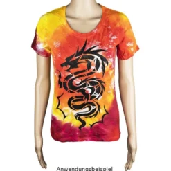 Laser-Kunststoff-Schablone, DIN A3, Drache