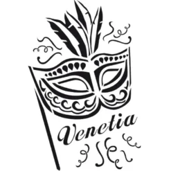 Laser-Kunststoff-Schablone, DIN A4, Venetia