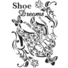Laser-Kunststoff-Schablone, DIN A4, Shoe Dreams
