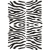 Laser-Kunststoff-Schablone, DIN A4, Hintergrund 11, Zebra