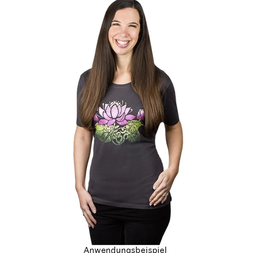 Laser-Kunststoff-Schablone, DIN A4, Lotus