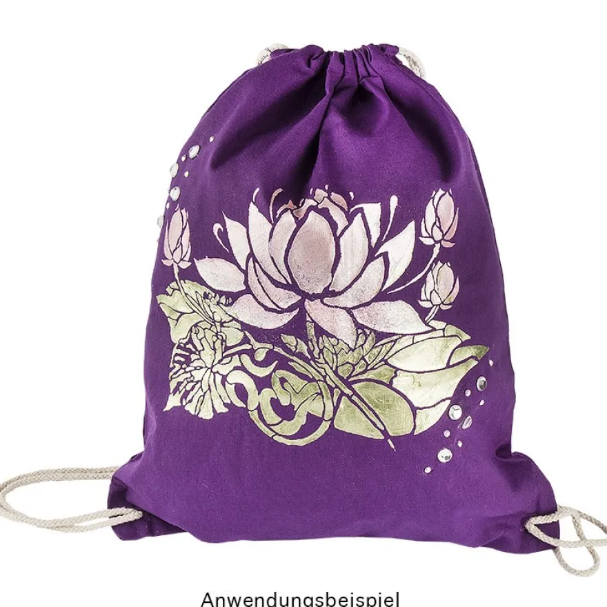 Laser-Kunststoff-Schablone, DIN A4, Lotus