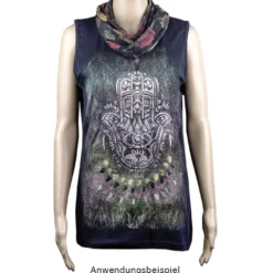 Laser-Kunststoff-Schablone, DIN A4, Hamsa-Hand