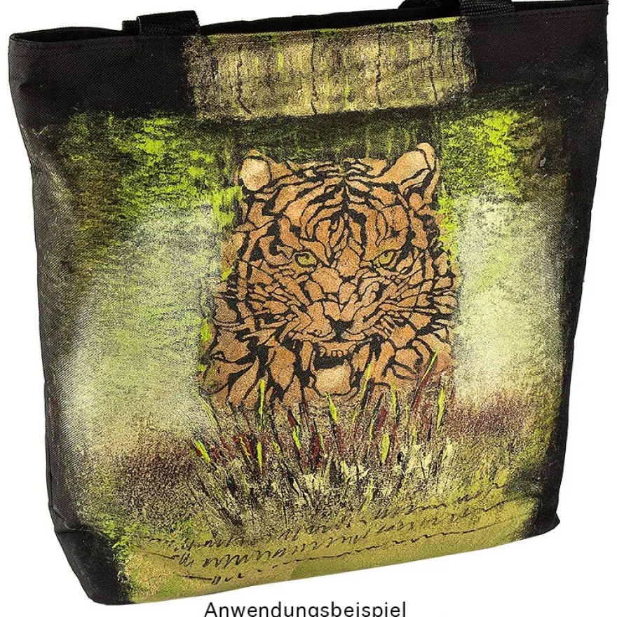 Laser-Kunststoff-Schablone, DIN A4, Tiger