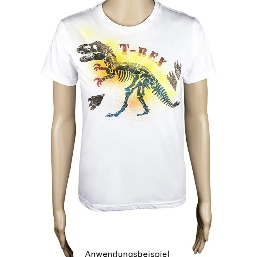 Laser-Kunststoff-Schablone, DIN A4, T-Rex