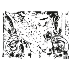 Laser-Kunststoff-Schablone, DIN A4, Mixed Media 2