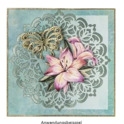 Laser-Kunststoff-Schablonen, DIN A4, Ornamente & Bordüren, 10 Stück
