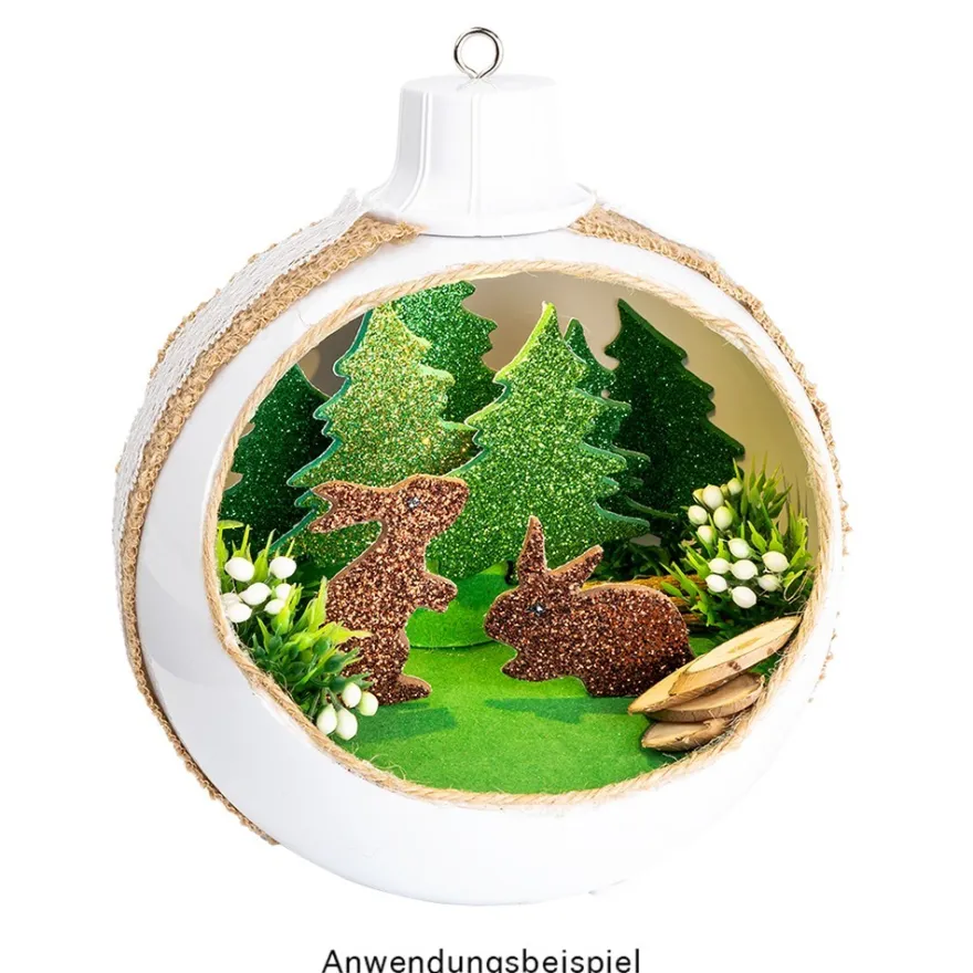 Laser-Kunststoff-Schablonen, DIN A4, Winter, Weihnachten, 6 Stück