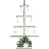 LED-Dekoleuchter, Tanne, 40cm hoch, 21 LED-Lichter in Warmweiß, Timer
