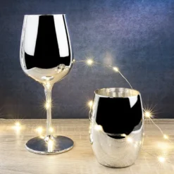 LED-Draht-Lichterketten, warmweiß, 20 LEDs, 1m lang, inkl. Timer, 10 Stück