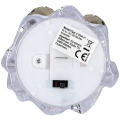 LED-Engel, betend & mit Buch, 12,3cm hoch, warmweiß, inkl. Timer, 2 Stück