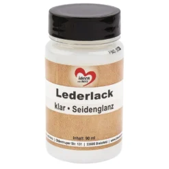 Lederlack, klar, Seidenglanz, 90ml