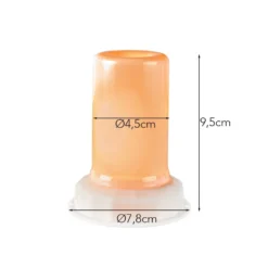 LED-Flammenlicht, warmweiß, Ø 4,5cm, inkl. Timer