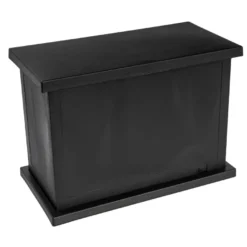 LED-Kamin, 25,5cm x 13,5cm x 18cm, mit Flammeneffekt, mit Timer