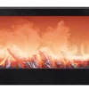 LED-Kamin, 45cm x 10cm x 20cm, mit Flammeneffekt, mit Timer