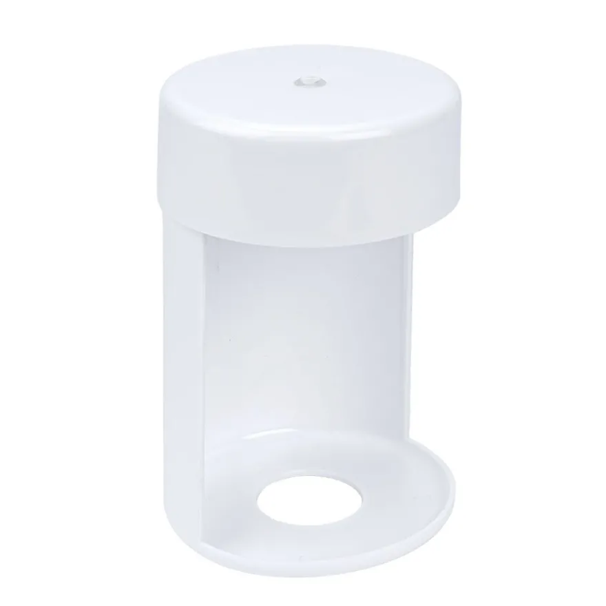 LED-Kerzenbasis, zum Zusammenbauen, 16cm hoch, Ø 10cm, weiß