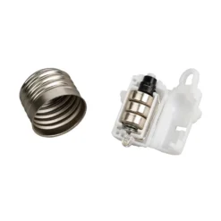 LED-Kugeln Glühbirne, Ø6cm, transparent, 4 Stück