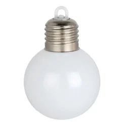 LED-Kugeln Glühbirne, Ø6cm, weiß, 4 Stück