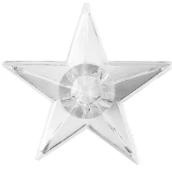 LED-Leuchtkugel Stern, Ø 14cm, 100 LEDs, warmweiß, inkl. Timer