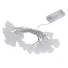 LED-Lichterkette Glocken, 20 LEDs in Warmweiß, 2,1m lang, Timer