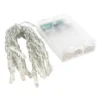 LED-Lichterkette, 5mm Lampen-Ø, 15cm Abstand, inkl. Timer, 20er