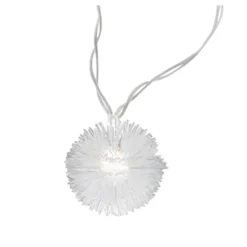LED-Lichterkette Pusteblume, 20 LEDs in Warmweiß, 2m lang, Timer