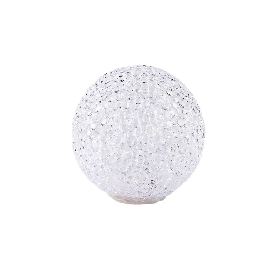LED-Schneeball mit Farbwechsel und Timer, Ø 6cm