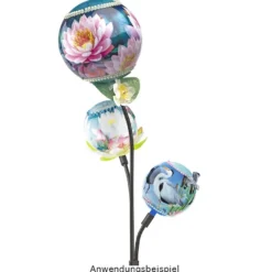 LED-Solar-Leuchte, 3-Arm, warmweiß, 71,5cm