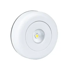 LED-Spot, zum Kleben, Ø6,8cm, 2,5cm hoch, weißes Licht