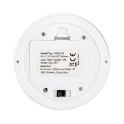 LED-Stab-Podest, 16,4cm hoch, Fuß: Ø7,7cm, 20 LEDs in Warmweiß, mit Timer-Funktion