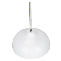 LED-Stab-Podest, 13,7cm hoch, Fuß: Ø7,7cm, 14 LEDs in Warmweiß, mit Timer-Funktion