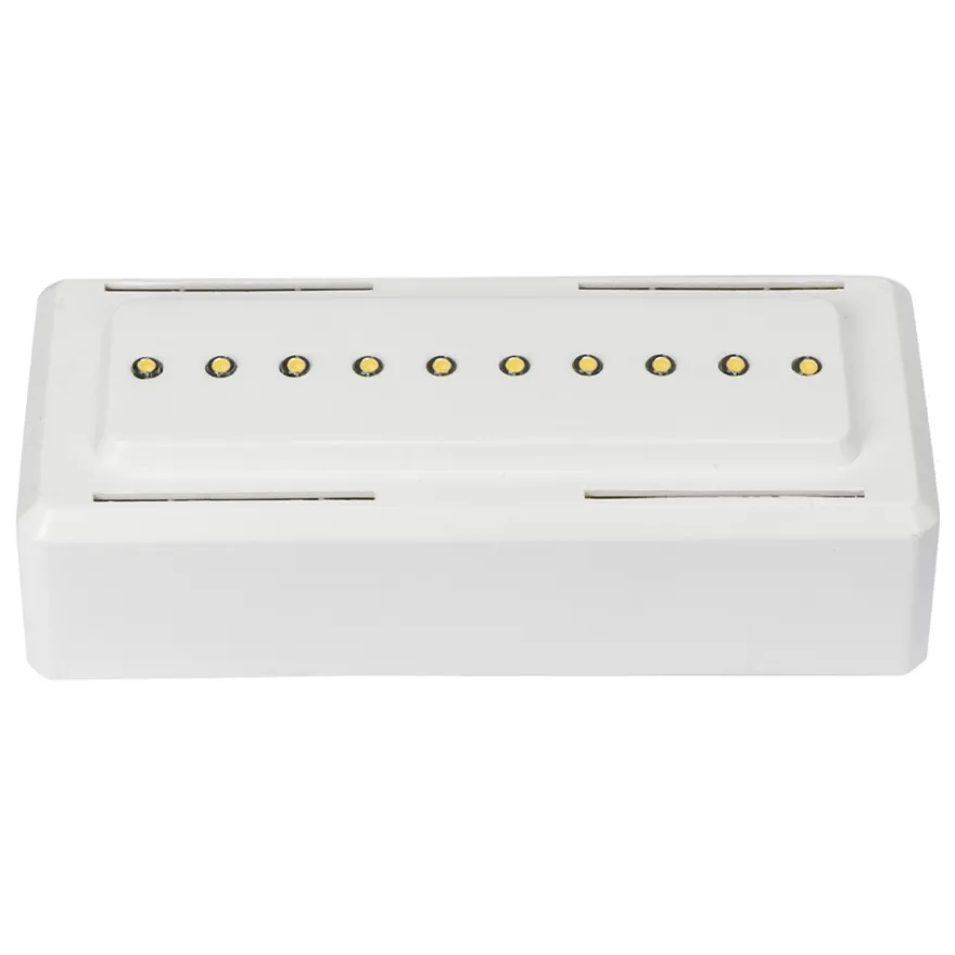 LED-Steck-Podest Rechteck, 15cm x 6,5cm x 4cm, inkl. Timer
