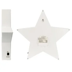 LED-Stern Infinity, zum Aufstellen, Ø 29,3cm, 60 LEDs in Weiß, inkl. Timer
