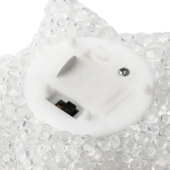 LED-Stern mit Timer, 8cm x 8cm x 5cm, warmweiß, inkl. Batterien