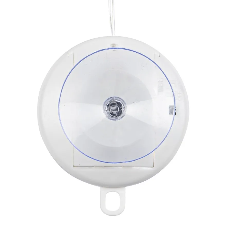 LED-Stern-Rahmen, 18,7cm x 1cm x 18,3cm, warmweiß, inkl. Timer, 3 Stück