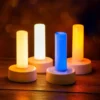 LED-Säule, mit Farbwechsel, 13cm hoch, inkl. Timer